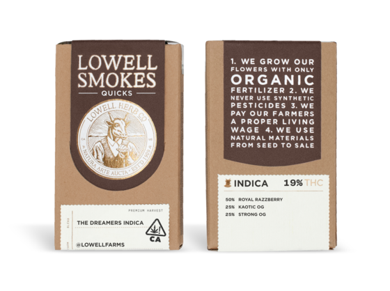 The Dreamers Indica - Quicks product shot