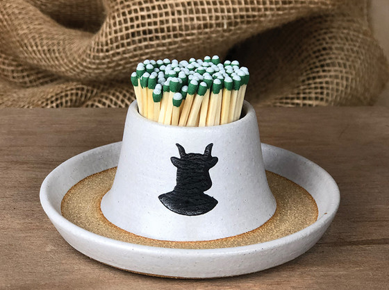 Ceramic Match Holder product shot